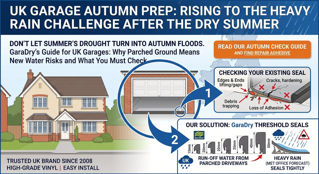 Stop Water Entering Your Garage After a Hot Summer
