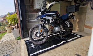 GaraMat™ Garage Floor Motorbike Containment Mat