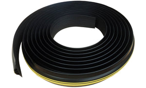 25mm garage door trade coil seal in full view, wrapped around itself to show the entire product