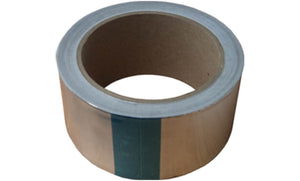 Close up of the aluminium tape used in the garage door insulation kit